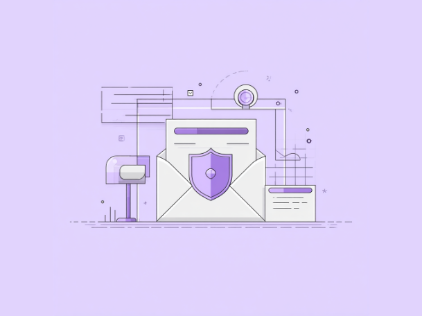 Tippen auf Laptop – Domain-Sicherheitsanalyse